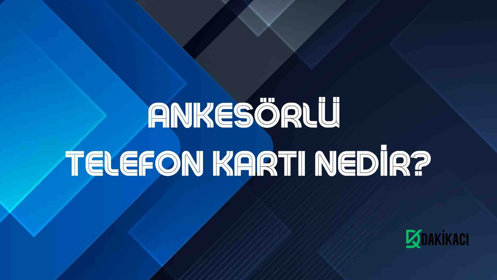 Ankesörlü telefon kartı satın alma ve kullanım görseli